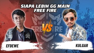 Efdewe vs Kulgar: Siapa Gamer Free Fire Paling Kuat? | Mabar Free Fire Match 20 #short