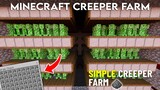 Easiest Creeper Farm in Minecraft Bedrock 1.19