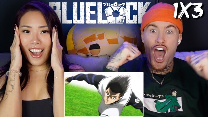 SPORTS ANIME IS SO HYPE!! | Bluelock Ep 3 Reaction