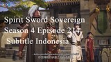 Spirit Sword Sovereign Season 4 Episode 214 Subtitle Indonesia
