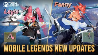 NEW 2D ANIME SERIES SKINS FANNY & LAYLA CONFIRMED | NEW SKINS INFO | NEW MAP & MORE