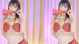 【鱼子酱】《横竖撇点折》异域舞娘套装 直播跳舞录屏