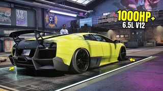 Need for Speed Heat Gameplay - 1000HP LAMBORGHINI MURCIELAGO SV Customization | Max Build