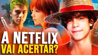 NETFLIX METEU ESSA? SERÁ QUE O LIVE ACTION DE ONE PIECE VAI FICAR BOM?