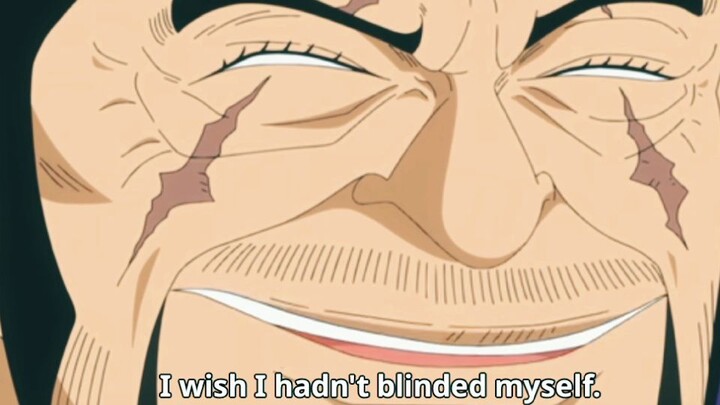 I wish I haven't blinded myself 😥