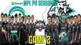 NXP EVOS VS OMEGA (GAME 2) MPL PH SEASON 8 || MLBB
