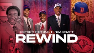 DETROIT PISTONS | NBA DRAFT REWIND #pistons #detroitpistons #detroit #nba #nbadraft #draft