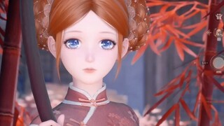 Saat kamu cosplay Kagura dengan cheongsam merah