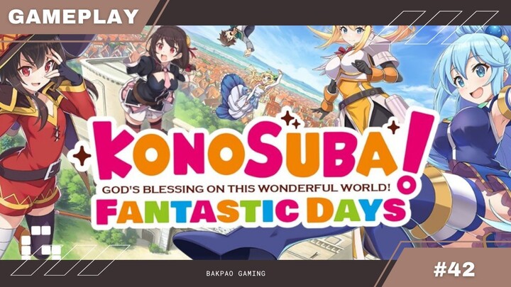 Petualangan di isekai bersama Aqua dan Megumin 😆😆 - KonoSuba: Fantastic Days Gameplay