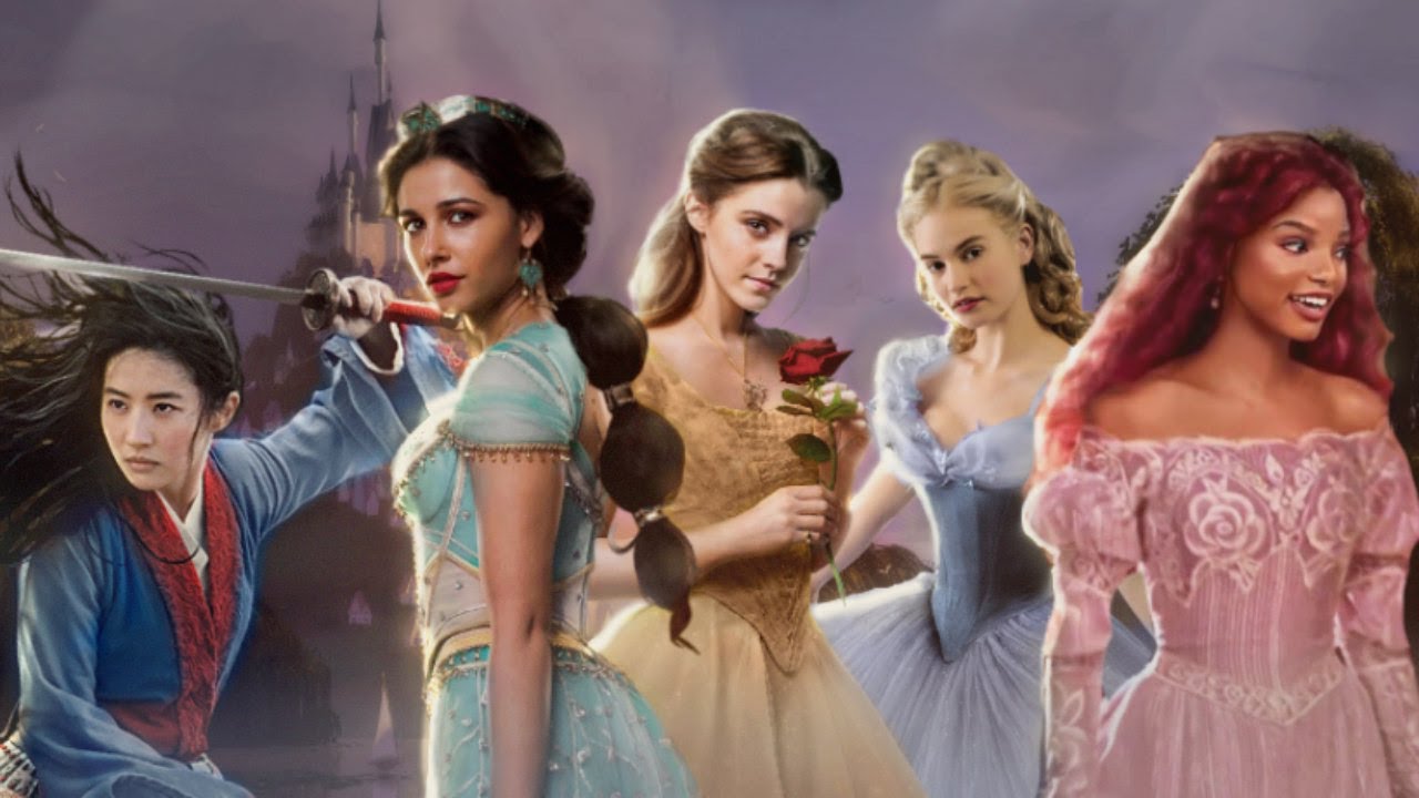 live action disney princess dresses