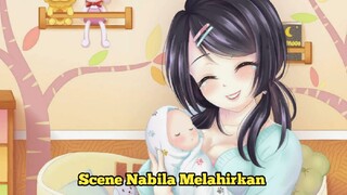 Scene Nabila Ketika Melahirkan