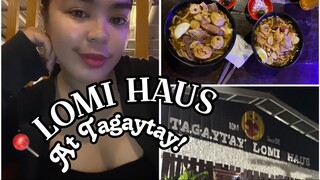 Affordable Lomi Haus sa Tagaytay! Watch full vid for more details.. follow for more food/travel idea