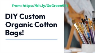 How to Customize Your Organic Cotton Flat-Bottom Bulk Bag