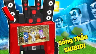 TÔ GÀ THỬ THÁCH 24H SINH TỒN TRÊN BIỂN QUÁI VẬT SKIBIDI TRONG MINECRAFT*SINH TỒN TRONG SPEAKER MAN