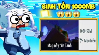 MEOWPEO HOẢNG HỐT VỚI MAP SINH TỒN VIP 1000MB SIÊU XỊN NẶNG NHẤT SERVER TRONG MINI WORLD