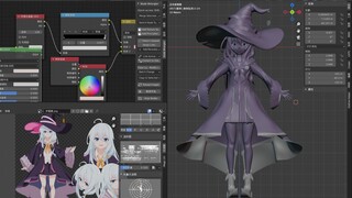 零基础-布料结算MMD教程04_MD布料解算