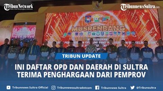 Daftar OPD dan Daerah di Sulawesi Tenggara Terima Penghargaan Pemprov Sultra Diserahkan Pj Gubernur