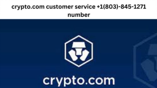 crypto.com Customer Service 📲📞+1(803)-845-1271📲📞 Number