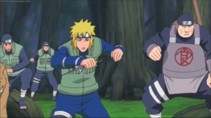 kilat kuning konoha vs duo lariat😼👊