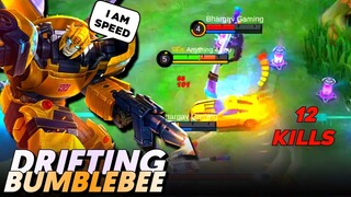 SKIN GIVEAWAY + XBORG BUMBLEBEE NEVER STOP DRIFTING | MLBB BUMBLEBEE