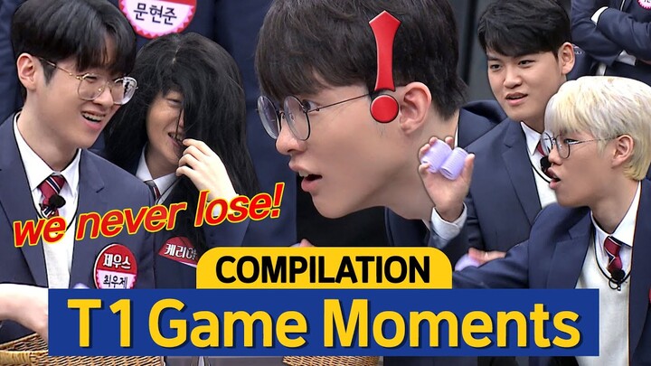 [Knowing Bros] T1 vs Bros, Mini Game Compilation🕹🎮 (ENG SUB)