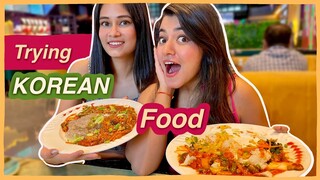 Trying Korean Food for the First Time 😱 | Shivangi Sah