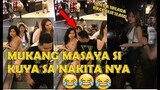 Mukang masaya si kuya sa nakita nya, Pinoy memes funny videos