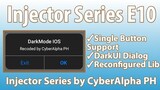 How to use Darkmode iOS Dialog:Injector Series E10