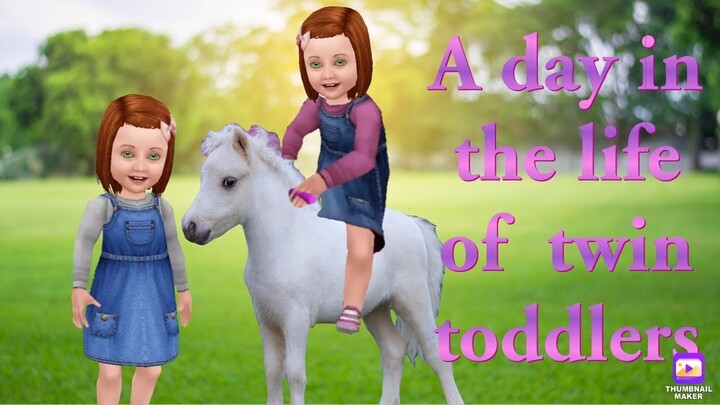 A Day In The Life Of Twin Toddlers SIMS FREEPLAY