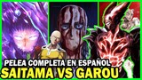 SAITAMA VS GAROU | Pelea completa en español | ONE PUNCH MAN Manga