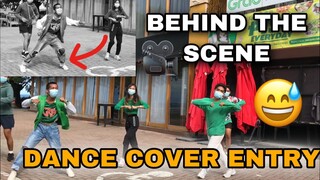 BTS BEHIND THE SCENES OF OUR DANCE COVER ENTRY