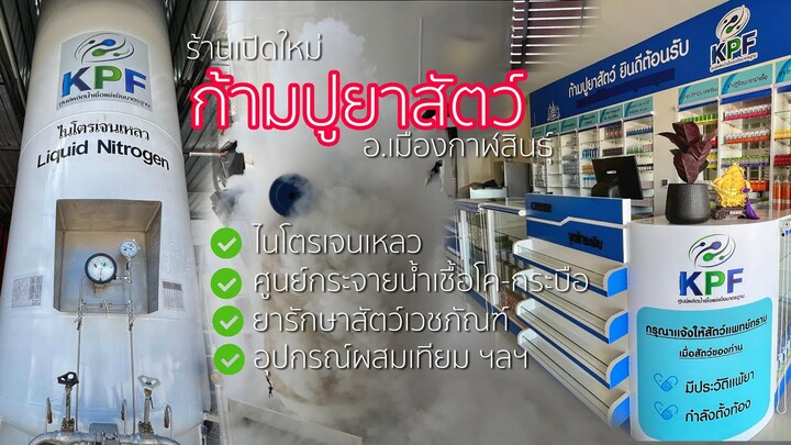 ก้ามปูยาสัตว์ ✅ ร้านเปิดใหม่ พิกัด บายพาส อ.เมืองกาฬสินธุ์ I KPF​ I ก้ามปูฟาร์ม