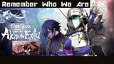 Code Geass Akito the Exiled AMV Remember Who We Are (Akito x Leia)