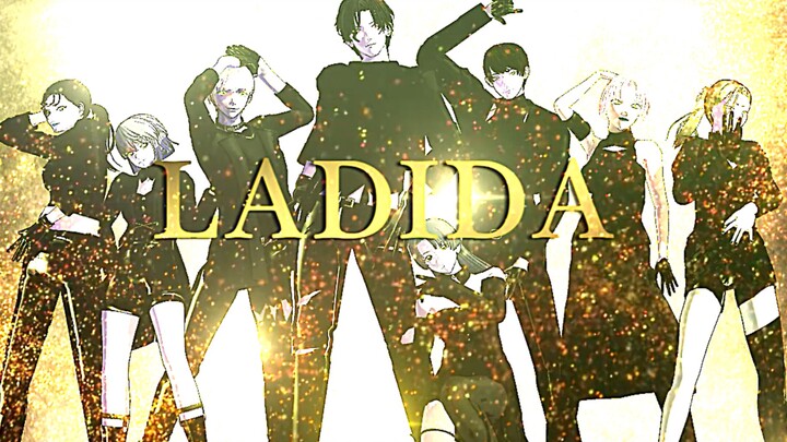 【MMD Conan】「!!!ภาพกลุ่มองค์กรชุดดำ!!!~LA DI DA~」