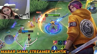 MABAR SAMA STREAMER CANTIK | TOP GLOBAL LING - MLBB