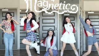 ILLIT-Magnetic ||8套换装全曲翻跳 是很有活力的编舞