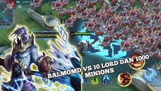 BALMOMD VS 10 LORD DAN 1000 MINIONS 💥🔥 ||