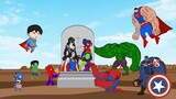 Rescue SUPER HEROES : SHE HULK & SPIDER GIRL, SUPER GIRL, CAPTAIN GIRL:  Back from the Dead SECRET