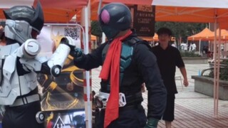 The club is recruiting new members, but Kamen Rider