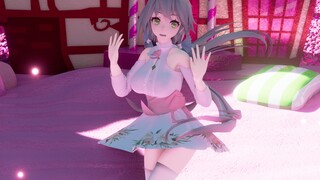 【MMD布料/洛天依】夏日时光——（summer time）||穿白丝的天依够可爱吗