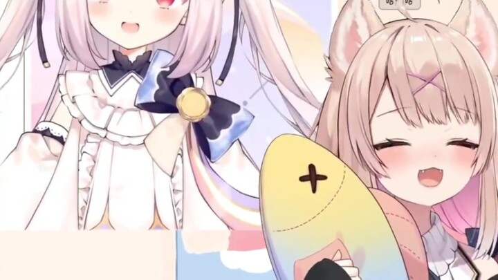 [Inumaki Himari] Juanjuan melihat ke arah lolita Jepang dan bingung ketika dia berbicara, dan dia be