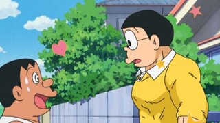 Đôrêmon: Nobita biến thành người đàn ông cơ bắp trong vài giây, khiến hổ béo run lên vì sợ hãi