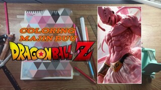 🌟coloring Majin Buu🌟 [DRAGON BALL] ||speeddraw