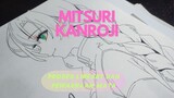 Part 1 Ngegambar ayang dari Anime Kimetsu No Yaiba Mitsuri Kanroji pengguna pernapasan Cinta