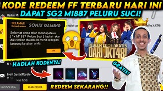 KODE REDEEM FREE FIRE TERBARU 7 MARET 2024 HARI INI