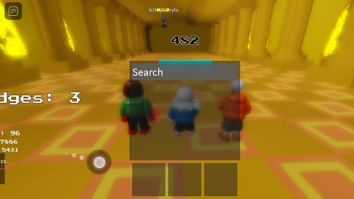 bad time trio user be like in UJD [ROBLOX]:
