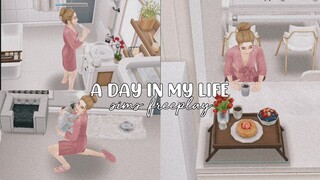 a day in my life + house reno | sims freeplay