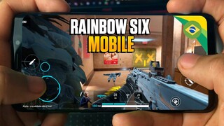 RAINBOW SIX MOBILE, FINALMENTE CONFERINDO GAME DUBLADO (PT-BR)