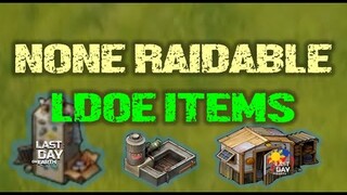 "NONE RAIDABLE  ITEMS"| ITEM THAT RAIDER'S CANNOT DESTROY - Last Day On Earth: Survival