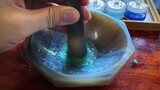 Satisfying Video | Enamel Glaze | Azure Color